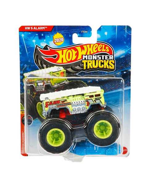 Hot Wheels Monster Trucks 1:64 Arabalar Hw 5 Alarm JHY63