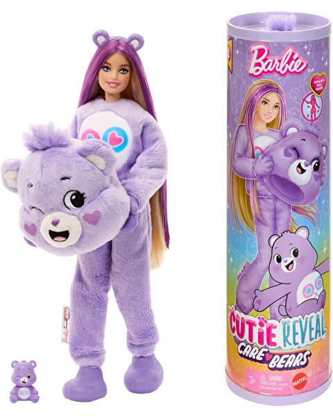 Barbi̇e Cuti̇e Reveal Care Bear Seri̇si̇ JCN94