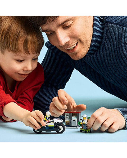 LEGO City Polis Motosikleti Takibi 60455