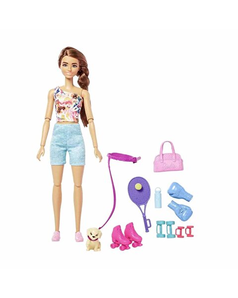 Barbie Wellness Barbie'nin Spa Günü Bebekleri HKT91