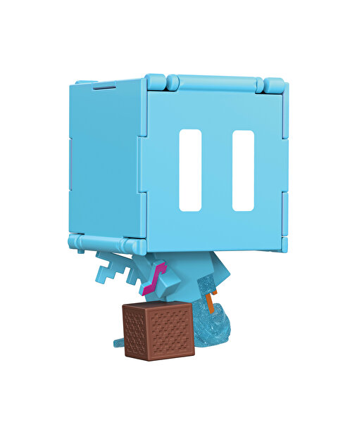 Minecraft Flipping 2'si 1 Arada Figür Magic Mobs JCN23