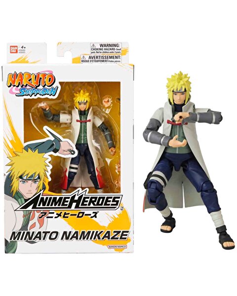 Anime Heroes Minato Namikaze Figürü 16 Cm