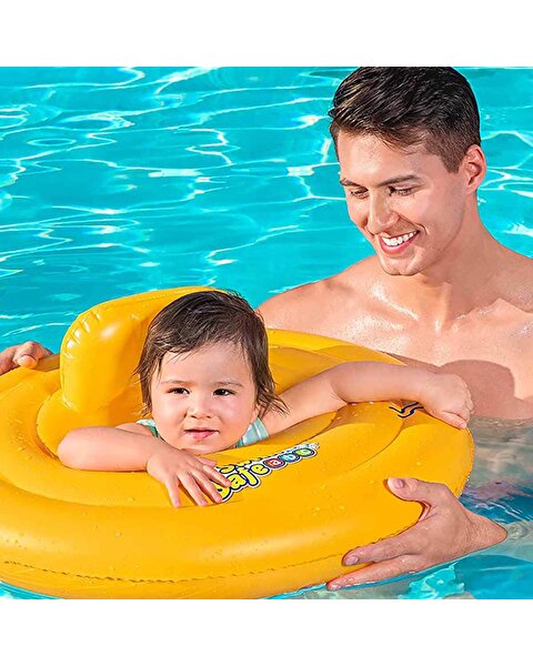 Bestway 3 Halkalı Oturaklı Bebek Simidi 69 Cm