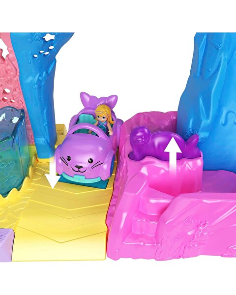 Polly Pocket Pollyville Eğlenceli Akvaryum Oyun Seti