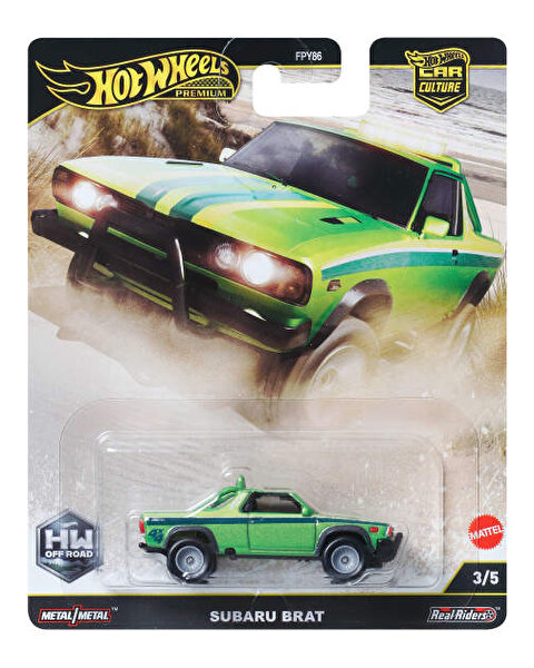Hot Wheels Car Culture Premium Arabalar Subaru Brat JBK72