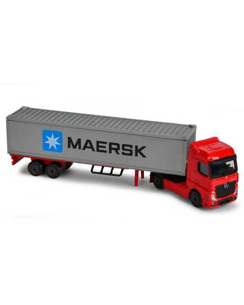 Majorette Transporter Mercedes - Benz Actros Kırmızı