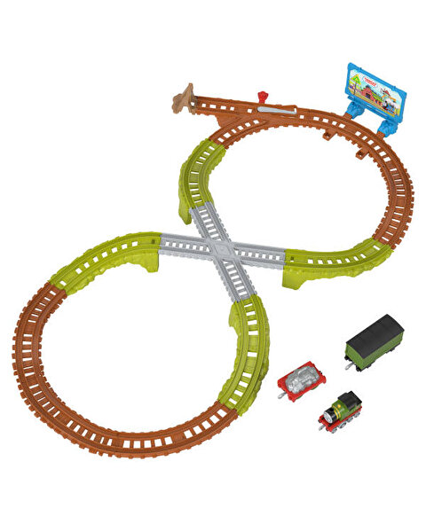 Thomas ve Arkadaşları Tren Seti Sür Bırak Whiff's Recycling Run JCY74