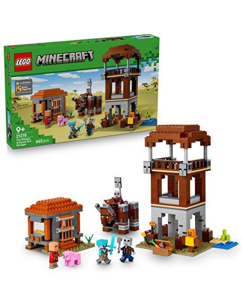 LEGO Minecraft Yağmacı Karakolu ve Çapulcu 21278