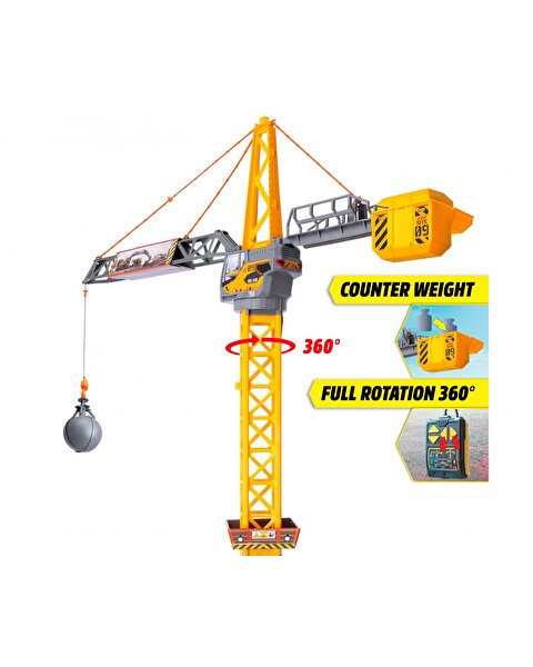 Dickie Uzaktan Kumandalı Mighty Crane Vinç