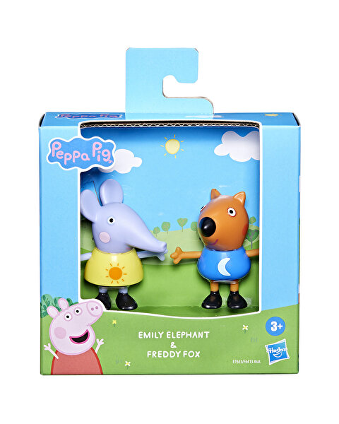 Peppa Pig Peppa'nın En İyi Arkadaşları Emily Elephant & Freddy Fox F7653