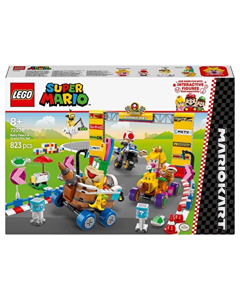 LEGO Super Mario: Mario Kart – Baby Peach ve Grand Prix Seti 72036