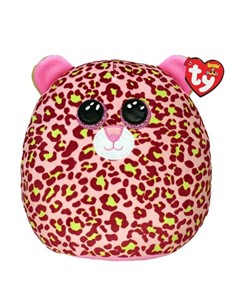 TY Lainey Pembe Leopar Squishy 25 Cm