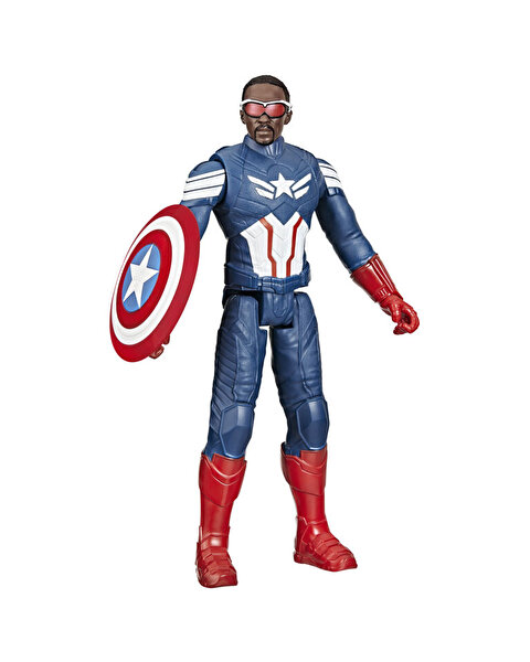 Marvel Studios Titan Hero Serisi Captain America Aksiyon Figürü 30 Cm