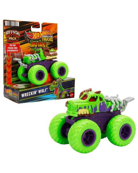Hot Wheels Monster Trucks Atak Arabalar Wreckin' Wolf JML00