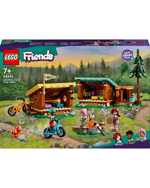 LEGO Friends Macera Kampı Şirin Kulübeler 42624