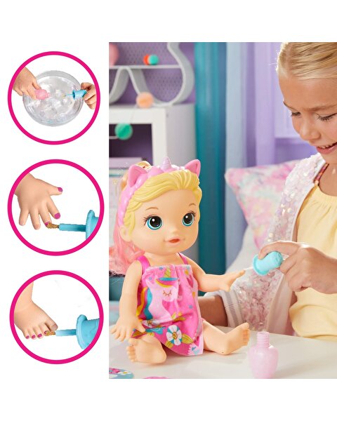 Baby Alive Bebeğimle Spa Eğlencesi F3564