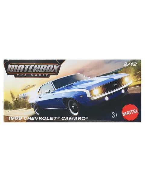 Matchbox The Movie 1:64 Arabalar 1969 Chevrolet Camaro JND22
