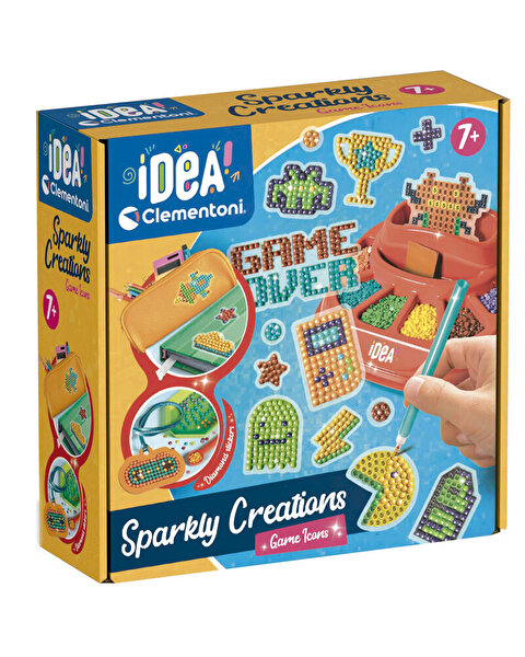 Clementoni Idea Sparkly Creations Oyun Simgeleri
