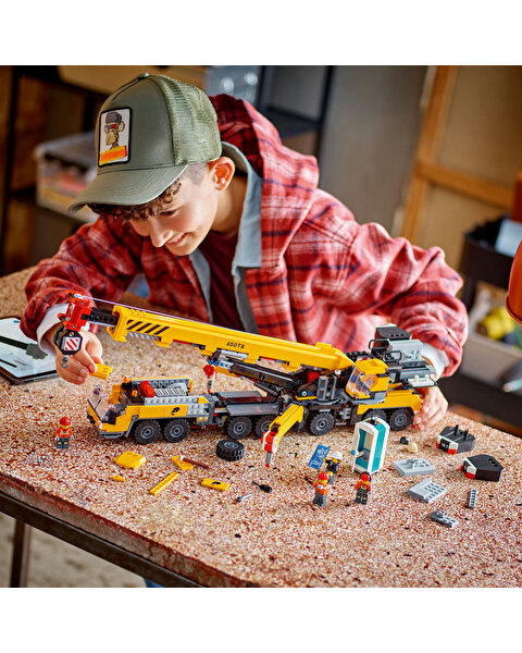 LEGO City Sarı Mobil İnşaat Vinci 60409
