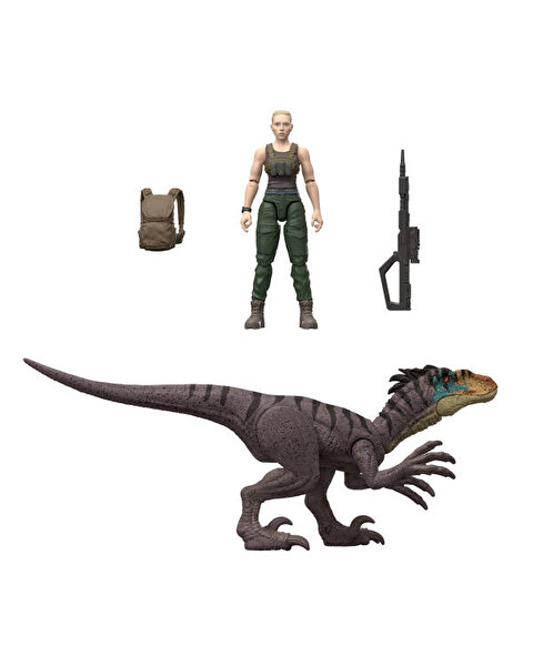 Jurassic World Zora Bennett ve Velociraptor Figür Paketi JGB84