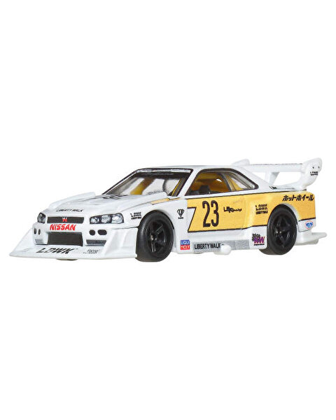 Hot Wheels Car Culture Premium Arabalar LB-ER34 Super Silhouette Nissan Skyline JBK59