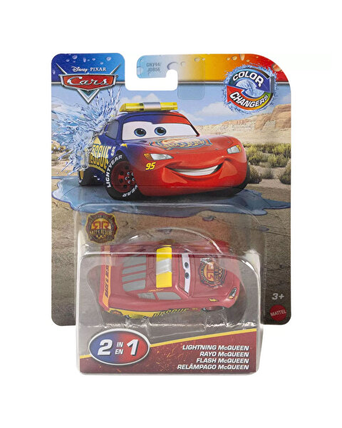 Cars Renk Değiştiren Araçlar  Lightning McQueen JBM69