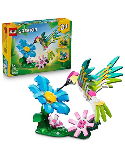 LEGO Creator 3’ü 1 Arada Vahşi Hayvanlar: Renkli Sinek Kuşu 31384