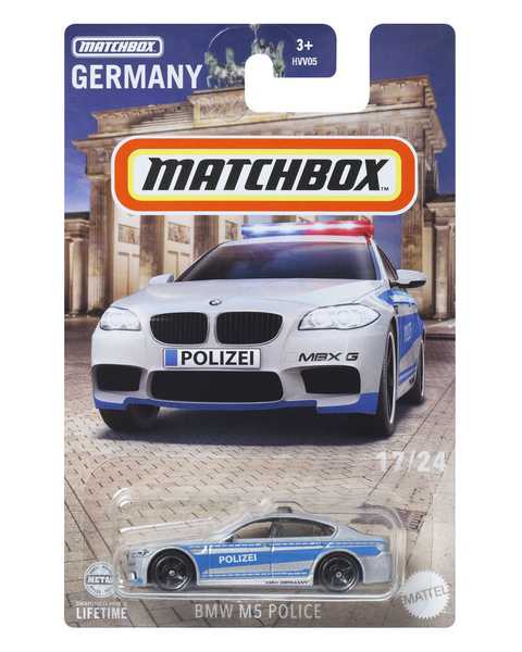 Matchbox Germany Edition BMW M5 Police HVV38
