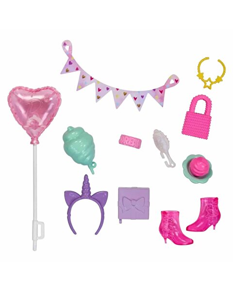Barbie'nin Moda Aksesuarları Paketleri HWV73
