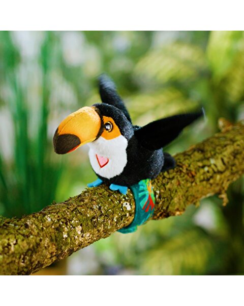 Happy Yappers Slap Bant Kırmızı Konuşan ve Taklit Eden Toucan