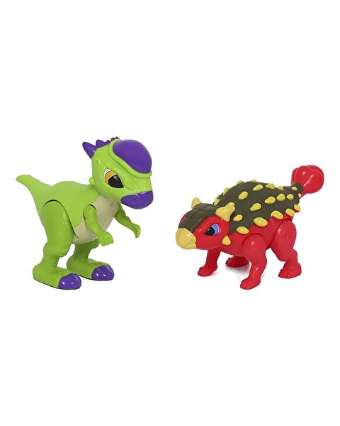 Dino Troops Kids Ankylosaurus ve Pachycephalosaurus İkili Set
