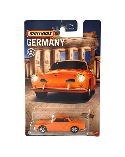Matchbox Germany Edition 1962 Volkswagen Karmann Ghia HVV27