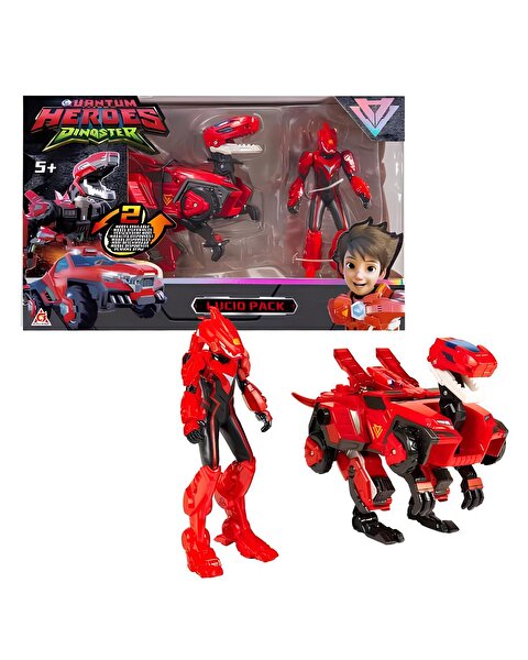 Quantum Heroes Dinoster Lucio Park Aksiyon Figür Seti