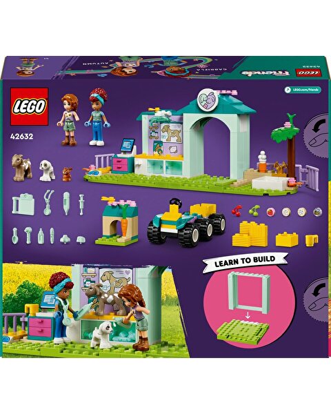 LEGO Friends Çiftlik Hayvanı Veteriner Kliniği 42632
