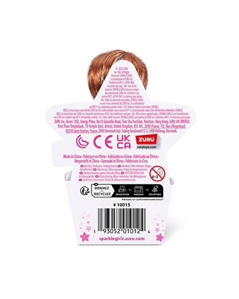 Sparkle Girlz Prenses Cupcake 12 Cm Kahverengi Saçlı