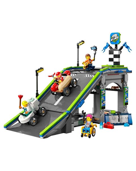 LEGO City Senin Kuralların: Yarış Arabası Rampa Parçası 60460