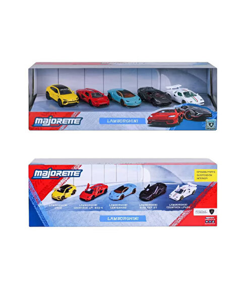 Majorette Lamborghini 5'li Araba Seti