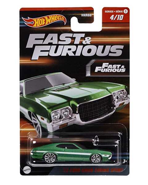 Hot Wheels Fast & Furious Arabalar '72 Ford Gran Torino Sport HNR94
