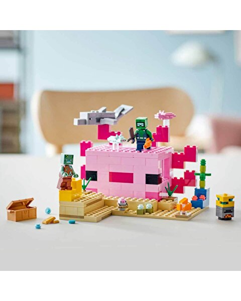 LEGO Minecraft Aksolotl Evi 21247