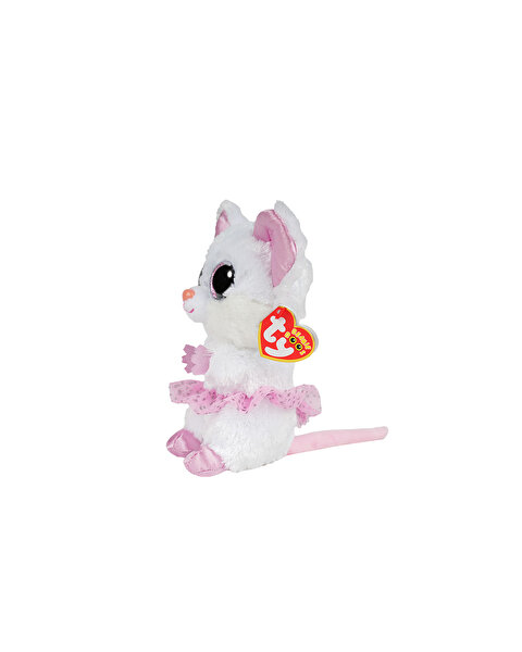 Ty Beanie Boo Nina Balerin Beyaz Fare 15 cm.
