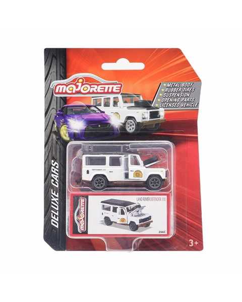 Majorette Deluxe Cars Land Rover Defender 110 Beyaz 266C