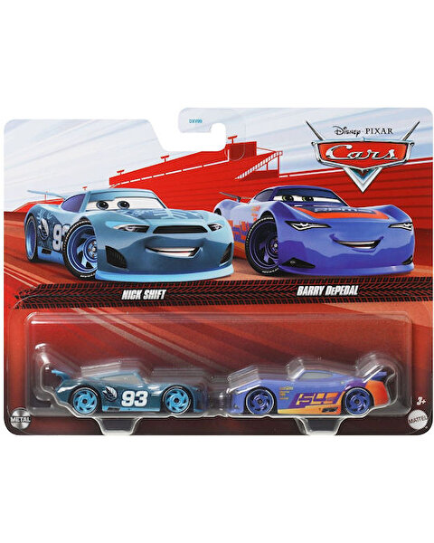 Cars İkili Karakter Araçlar Nick Shift & Barry Depedal JDH43