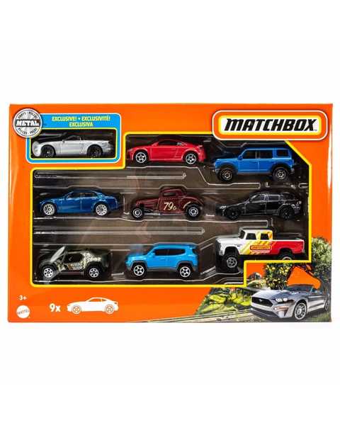 Matchbox Dokuzlu Araba Seti HFL60