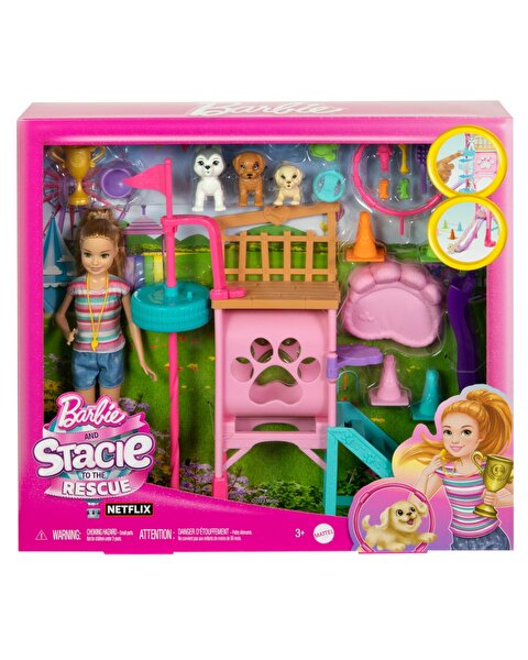 Barbie Stacie'nin Köpekçik Oyun Parkı HRM10