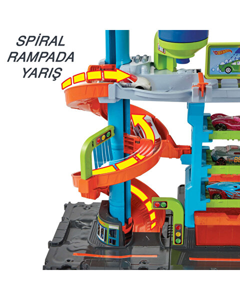 Hot Wheels Mega Araba Yıkama Kulesi HDP05