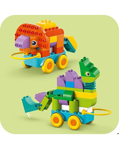LEGO Duplo 3’ü 1 Arada Tekerlekli Dinozorlar 10451
