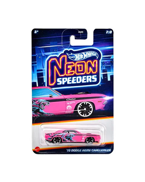 Hot Wheels Neon Speeder Arabalar 70 Dodge Hemı Challenger JBY98