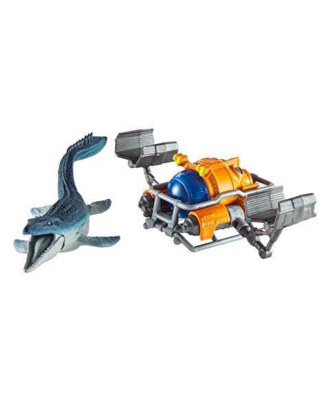Matchbox Jurassi̇c World Di̇no Transporter Arabaları Mosasaurus Sea Sub JGM06