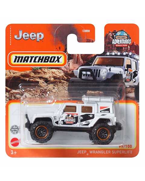 Matchbox Tekli Arabalar Jeep Wrangler Superlift HFT20