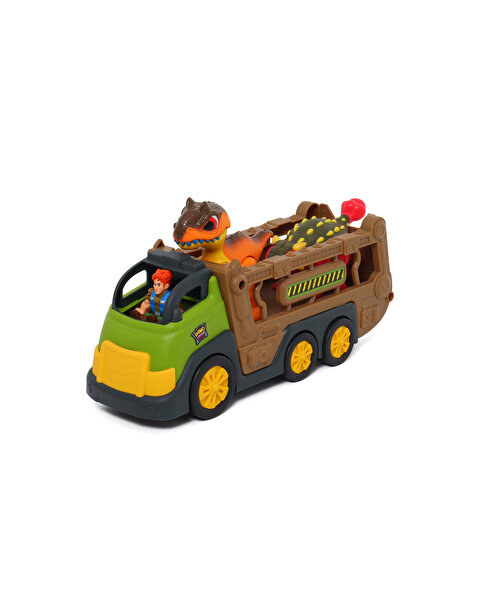 Dino Troops Kids Ankylosaurus & Megalosaurus Figür ve Taşımacı Kamyon